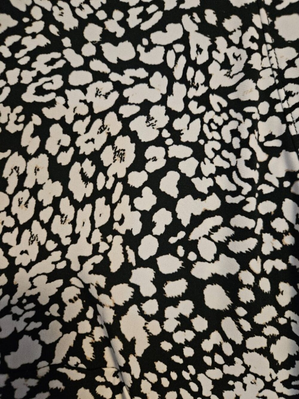 Banana Republic Black and White Wrap Dress - Picture 2 of 3